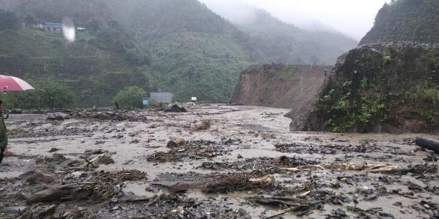 Flood Kachin August 2020